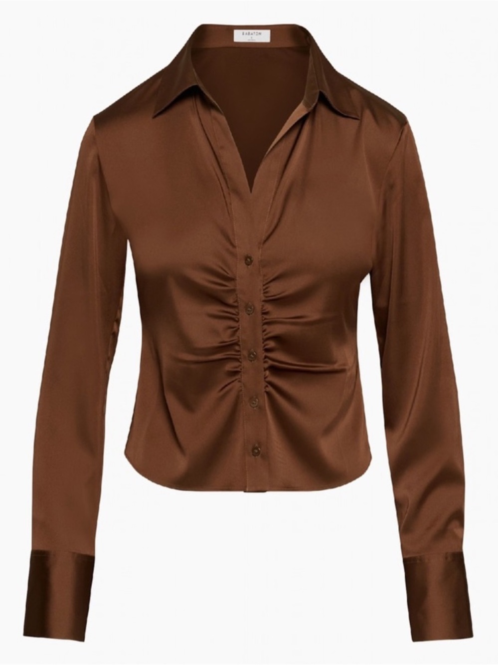 Babaton Leiko Satin Shirt